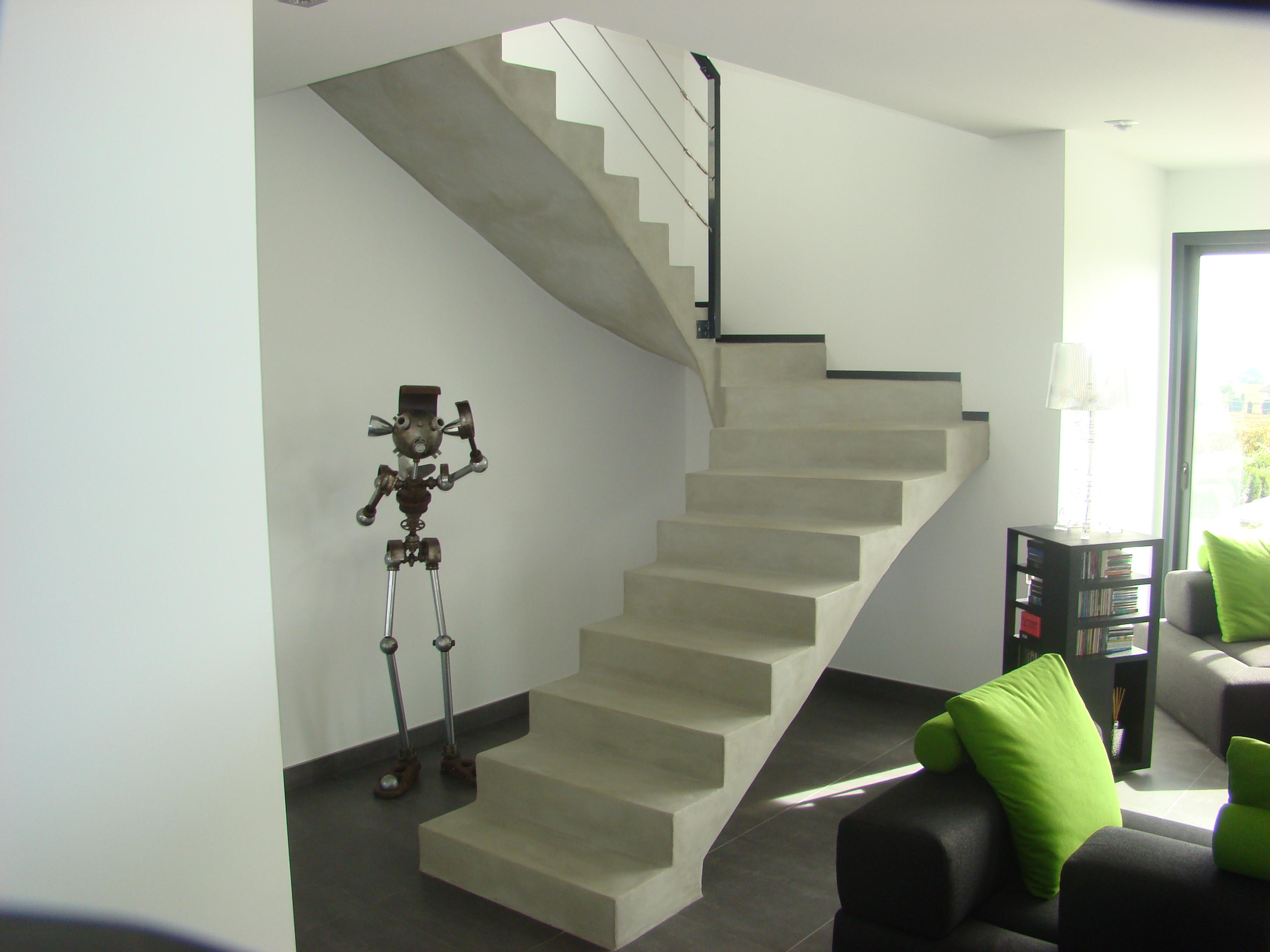 Escalier en beton design