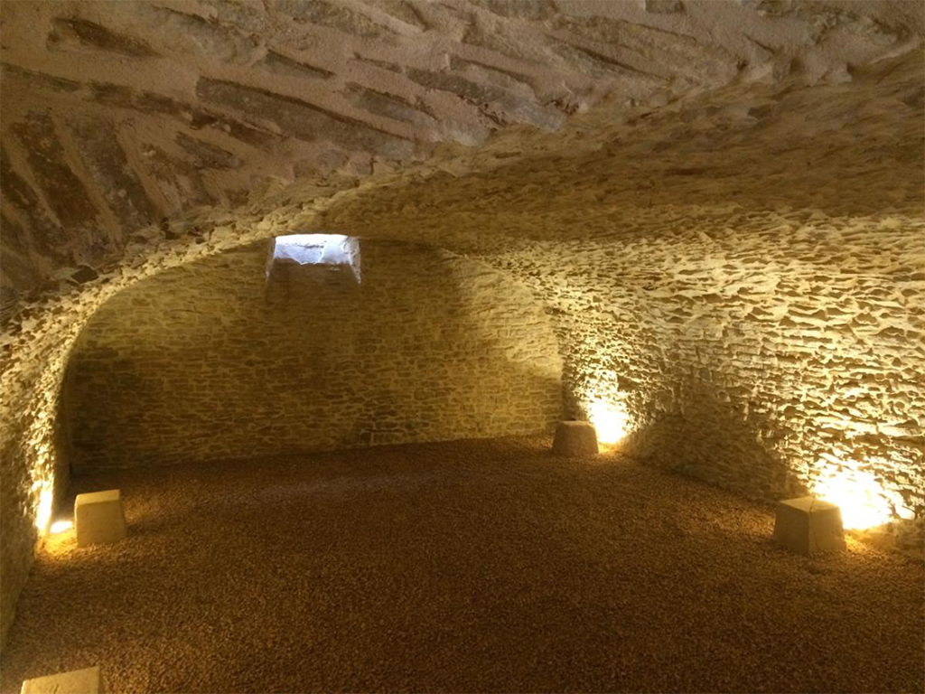 Rénovation d'une cave voutée